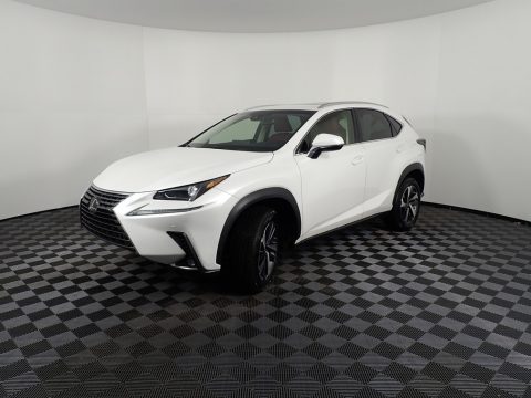Eminent White Pearl Lexus NX 300 F Sport AWD.  Click to enlarge.