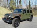 Front 3/4 View of 2020 Jeep Wrangler Unlimited Rubicon 4x4 #3