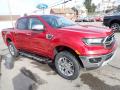 Front 3/4 View of 2021 Ford Ranger Lariat SuperCrew 4x4 #7
