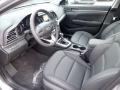  2020 Hyundai Elantra Black Interior #9