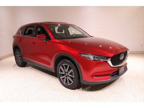 Soul Red Metallic Mazda CX-5 Grand Touring AWD.  Click to enlarge.