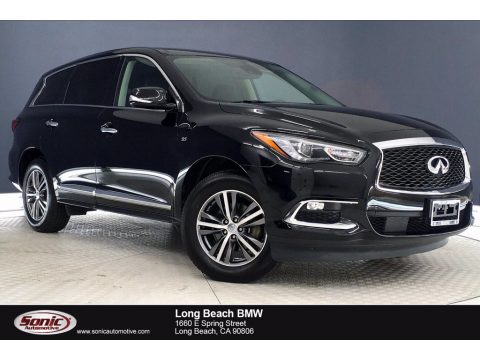 Black Obsidian Infiniti QX60 Pure AWD.  Click to enlarge.