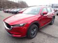 Front 3/4 View of 2021 Mazda CX-5 Sport AWD #5
