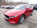 Front 3/4 View of 2021 Mazda CX-5 Grand Touring AWD #5