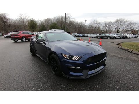 Kona Blue Ford Mustang Shelby GT350.  Click to enlarge.