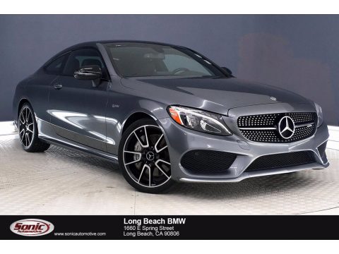 Selenite Grey Metallic Mercedes-Benz C 43 AMG 4Matic Coupe.  Click to enlarge.