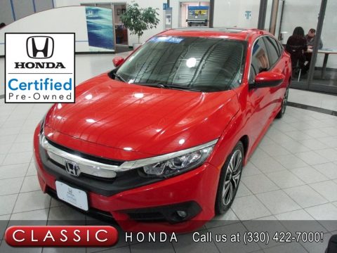 Rallye Red Honda Civic EX-T Sedan.  Click to enlarge.