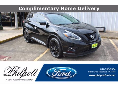 Magnetic Black Nissan Murano SL.  Click to enlarge.