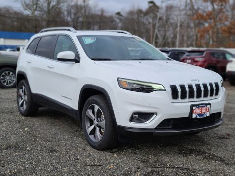 Bright White Jeep Cherokee Limited 4x4.  Click to enlarge.