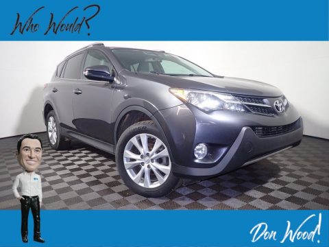 Magnetic Gray Metallic Toyota RAV4 Limited AWD.  Click to enlarge.