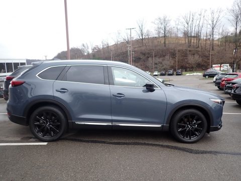 Polymetal Gray Mazda CX-9 Carbon Edition AWD.  Click to enlarge.