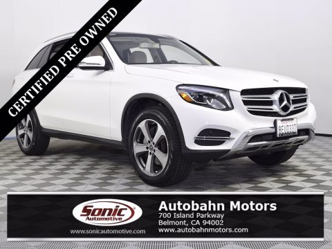 Polar White Mercedes-Benz GLC 300 4Matic.  Click to enlarge.