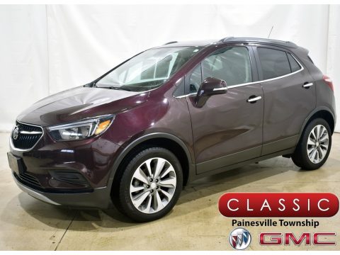 Black Cherry Metallic Buick Encore Preferred.  Click to enlarge.