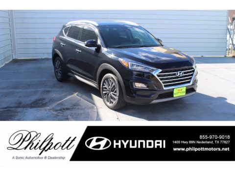 Black Noir Pearl Hyundai Tucson Limited.  Click to enlarge.