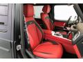  2021 Mercedes-Benz G Classic Red/Black Interior #5