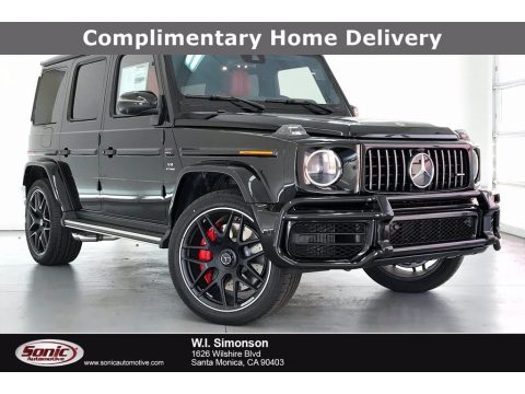 Obsidian Black Metallic Mercedes-Benz G 63 AMG.  Click to enlarge.