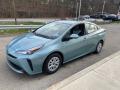 Front 3/4 View of 2021 Toyota Prius LE #12