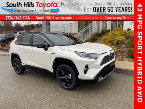 Blizzard White Pearl Toyota RAV4 XSE AWD Hybrid. Click to enlarge. Blizzard White Pearl Toyota RAV4 XSE AWD Hybrid. Click to enlarge.