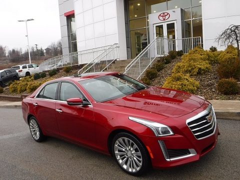 Red Obsession Tintcoat Cadillac CTS 2.0T Luxury AWD Sedan.  Click to enlarge.