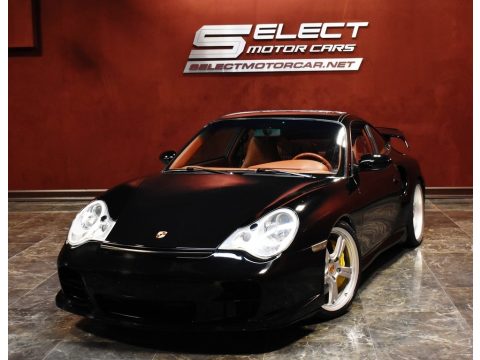 Black Porsche 911 Turbo Coupe.  Click to enlarge.