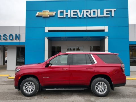 Cherry Red Tintcoat Chevrolet Tahoe LS 4WD.  Click to enlarge.
