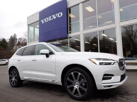 Crystal White Metallic Volvo XC60 T5 AWD Inscription.  Click to enlarge.