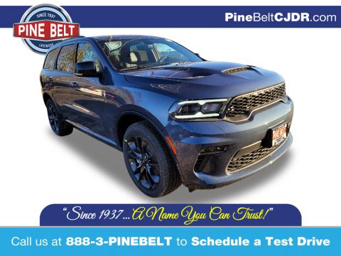 Reactor Blue Pearl Dodge Durango GT AWD.  Click to enlarge.