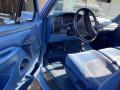  1996 Ford F250 Blue Interior #8