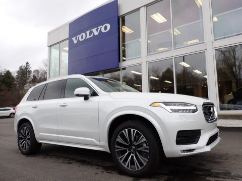 Crystal White Metallic Volvo XC90 T6 AWD Momentum.  Click to enlarge.