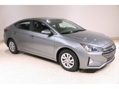 Galactic Gray Hyundai Elantra SE.  Click to enlarge.
