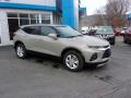 Front 3/4 View of 2021 Chevrolet Blazer LT AWD #1