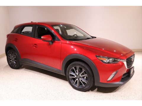 Soul Red Metallic Mazda CX-3 Touring AWD.  Click to enlarge.