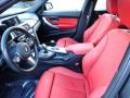  2017 BMW 3 Series Coral Red Interior #11