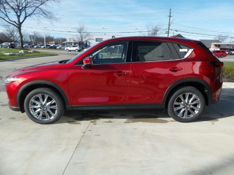 Soul Red Crystal Metallic Mazda CX-5 Grand Touring AWD.  Click to enlarge.