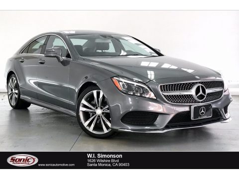 Selenite Grey Metallic Mercedes-Benz CLS 400 Coupe.  Click to enlarge.