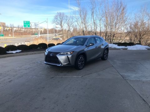 Atomic Silver Lexus UX 250h AWD.  Click to enlarge.