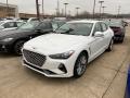 Front 3/4 View of 2021 Genesis G70 2.0T AWD #1