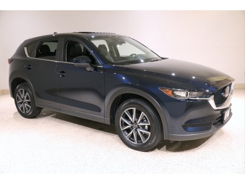 Deep Crystal Blue Mica Mazda CX-5 Touring.  Click to enlarge.