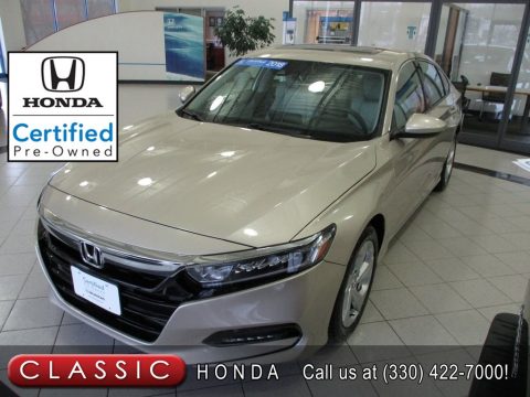 Champagne Frost Pearl Honda Accord EX Sedan.  Click to enlarge.