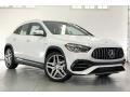 Front 3/4 View of 2021 Mercedes-Benz GLA AMG 45 4Matic #12
