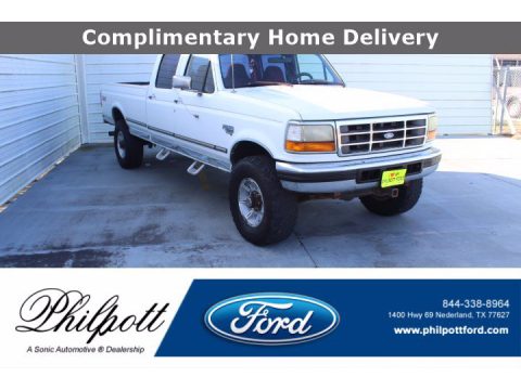 Oxford White Ford F350 XLT Crew Cab 4x4.  Click to enlarge.