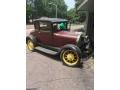  1928 Ford Model A Maroon #1