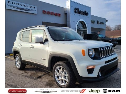 Alpine White Jeep Renegade Latitude 4x4.  Click to enlarge.