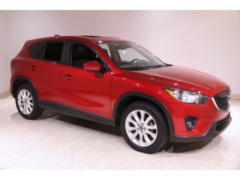 Soul Red Metallic Mazda CX-5 Grand Touring.  Click to enlarge.