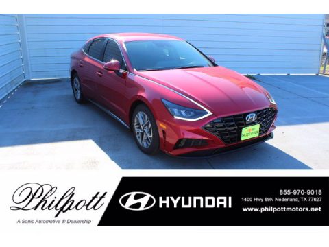 Calypso Red Hyundai Sonata SEL.  Click to enlarge.