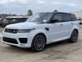 Front 3/4 View of 2021 Land Rover Range Rover Sport Autobiography #2