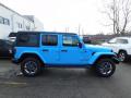  2021 Jeep Wrangler Unlimited Chief Blue #4