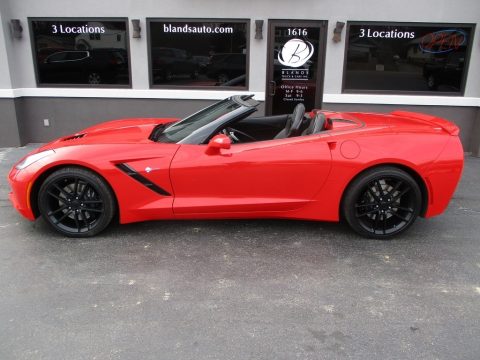 Torch Red Chevrolet Corvette Stingray Coupe Z51.  Click to enlarge.