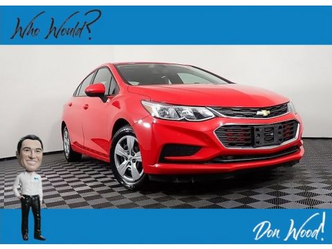 Red Hot Chevrolet Cruze LS.  Click to enlarge.