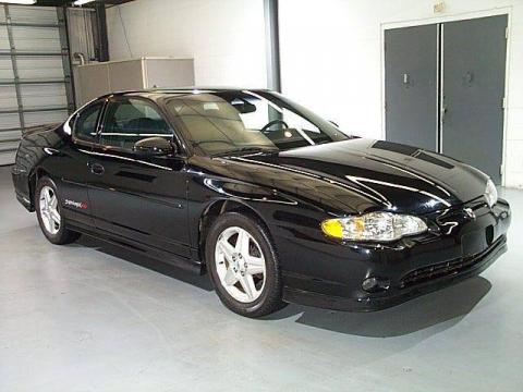 Black Chevrolet Monte Carlo Supercharged SS.  Click to enlarge.